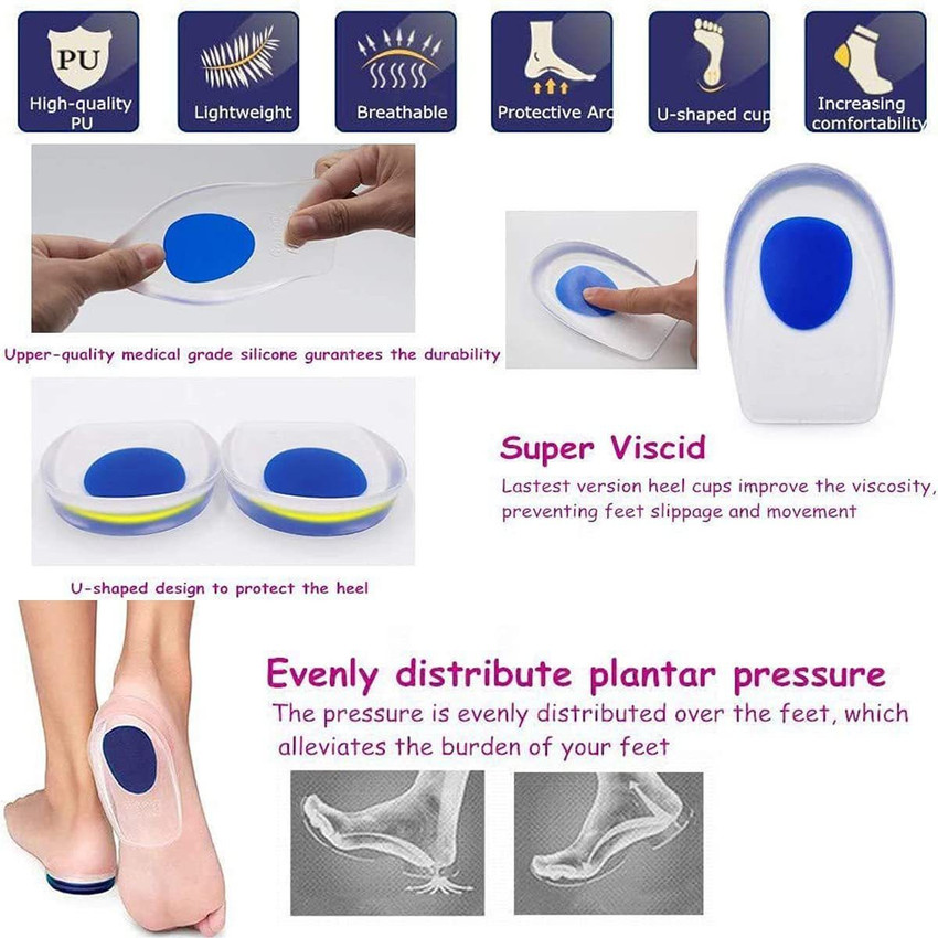 Gel heel cushions store