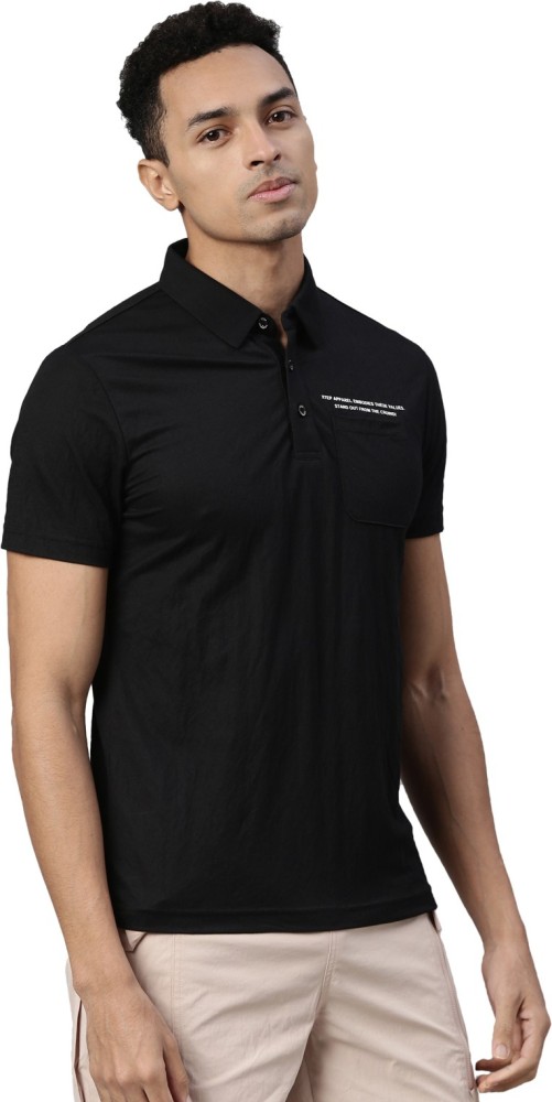  XTAPAN Men's Casual Long Sleeve Slim Fit Polo T Shirt