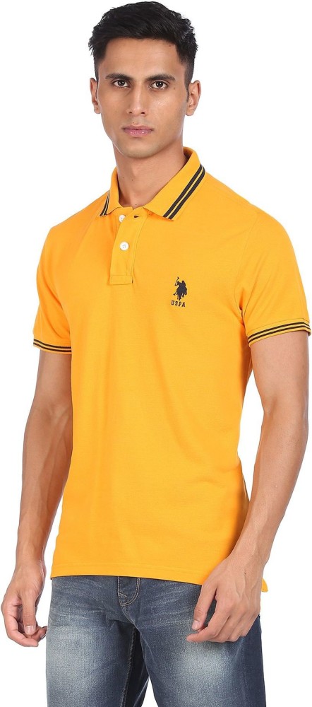 Us polo t store shirts yellow