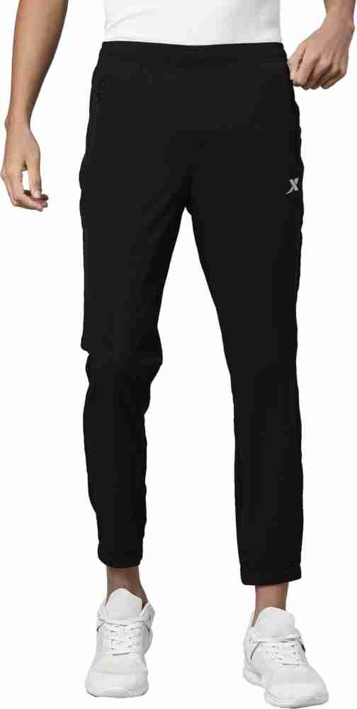 Xtep Solid Men Black Track Pants - Buy Xtep Solid Men Black Track Pants  Online at Best Prices in India