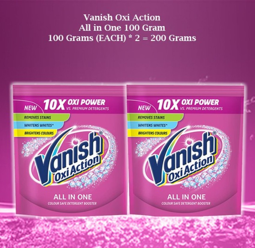 Vanish Oxi Powder All in One 400g Detergent Powder 400 g Price in India -  Buy Vanish Oxi Powder All in One 400g Detergent Powder 400 g online at