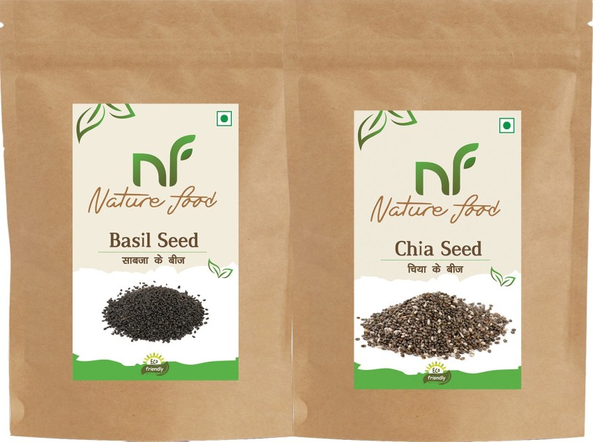 Nature food basil seed Chia Seed Basil Seeds Chia Seeds Price in