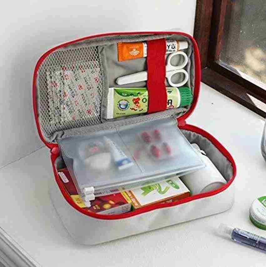 Inditradition Emergency First Aid Kit Pouch Empty Multi Layer
