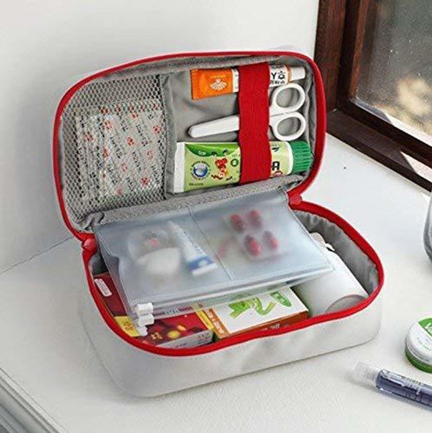 Inditradition Emergency First Aid Kit Pouch Empty Multi Layer Travel Medicine Pouch Cotton Storage Pouch Price in India Buy Inditradition Emergency First Aid Kit Pouch Empty Multi Layer Travel Medicin...