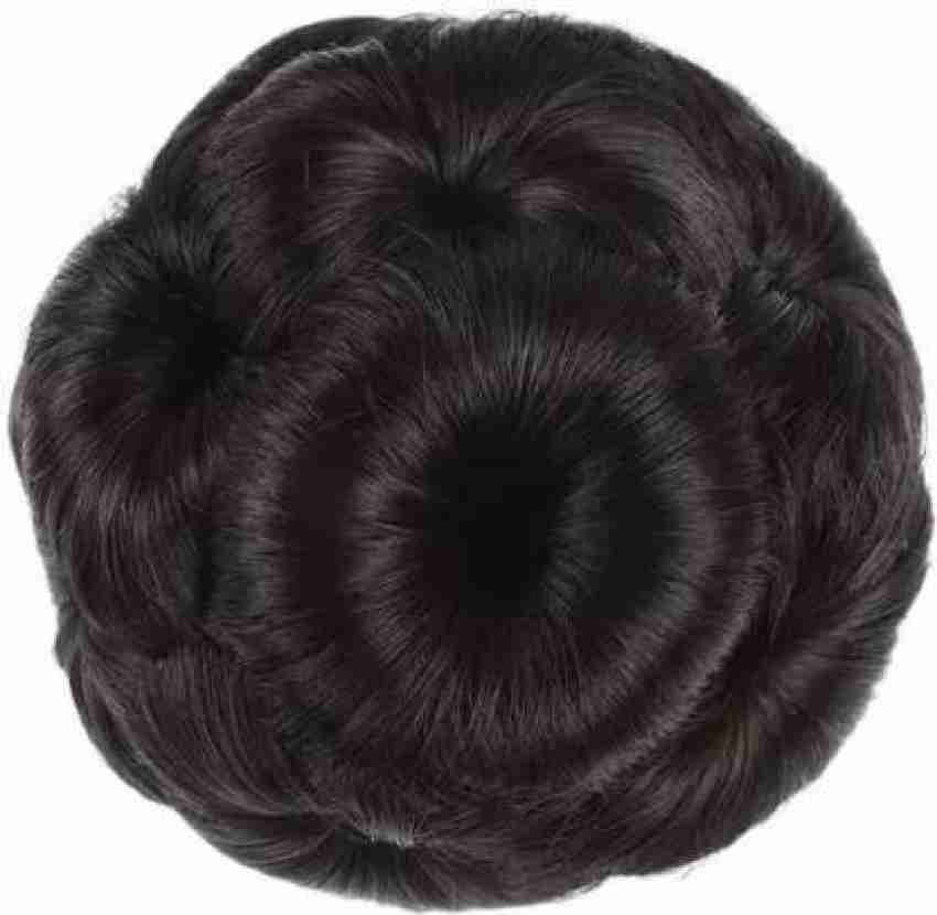 VIVIAN Women s Clip Extension Juda Natural Black Bun HAIR Hair