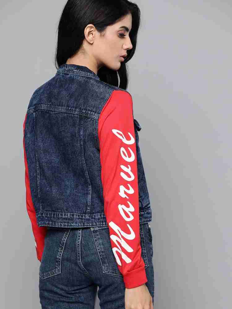 Marvel hot sale jeans jacket