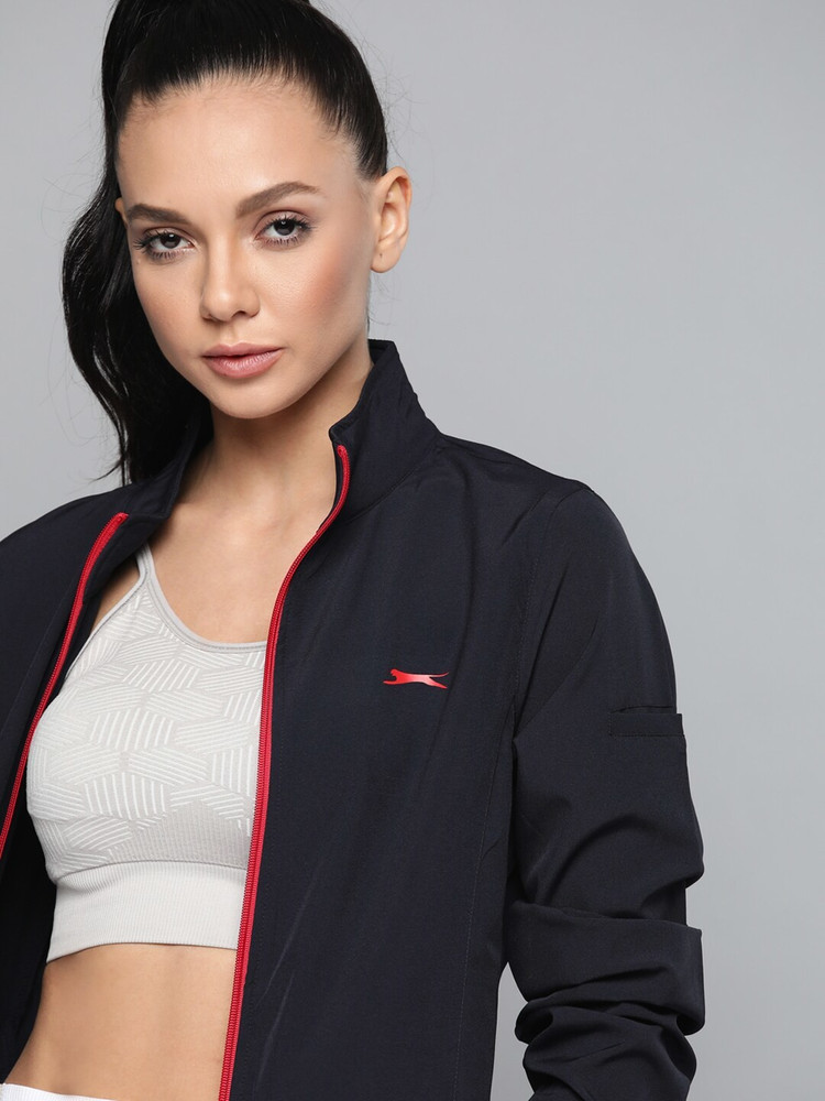 SLAZENGER Full Sleeve Solid Women Jacket Buy SLAZENGER Full Sleeve Solid Women Jacket Online at Best Prices in India Flipkart