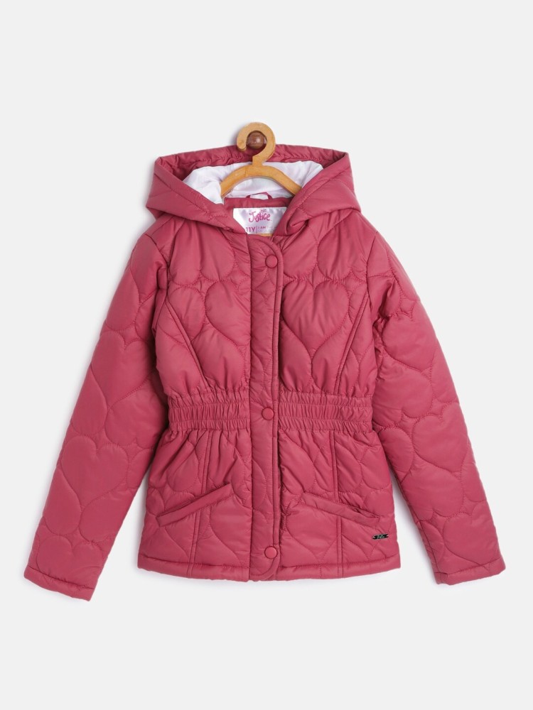 Justice pink jacket best sale