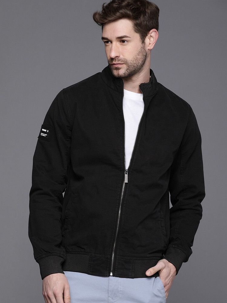 WROGN Full Sleeve Solid Men Jacket Buy WROGN Full Sleeve Solid