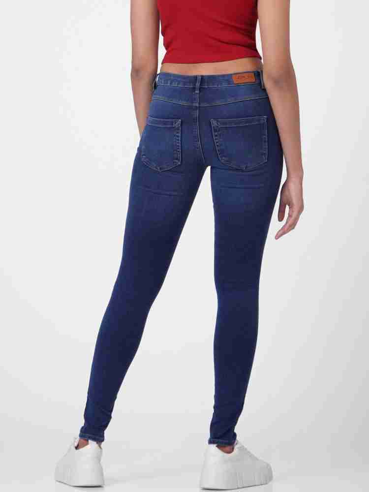 ONLY Skinny Women Blue Jeans - Buy ONLY Skinny Women Blue Jeans