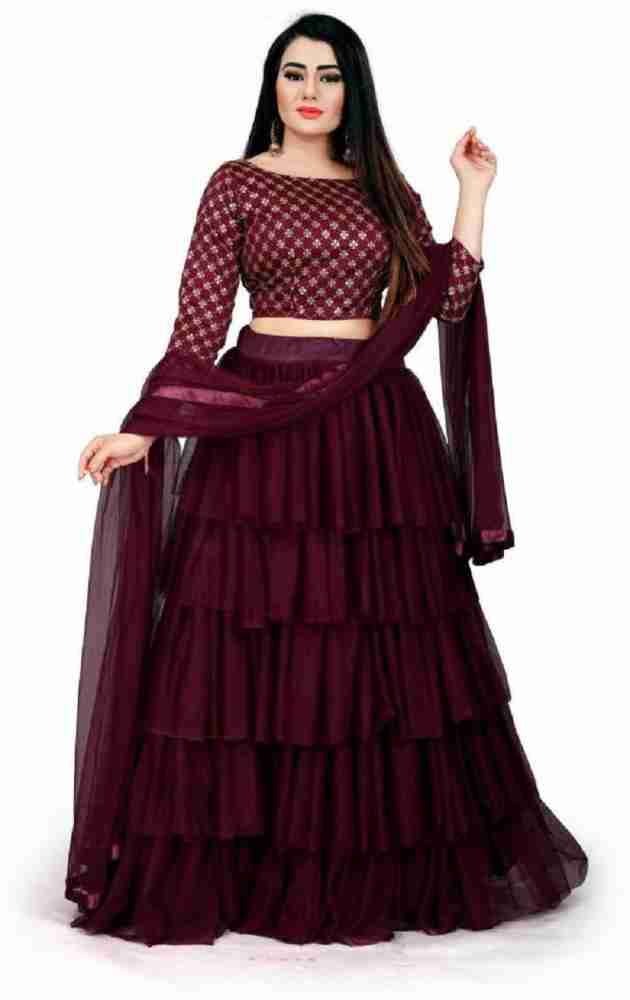 Flipkart on sale simple lehenga