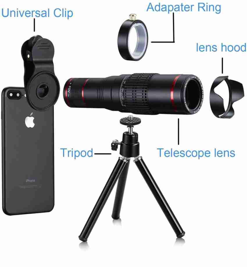 4k hd 20x mobile telephoto lens