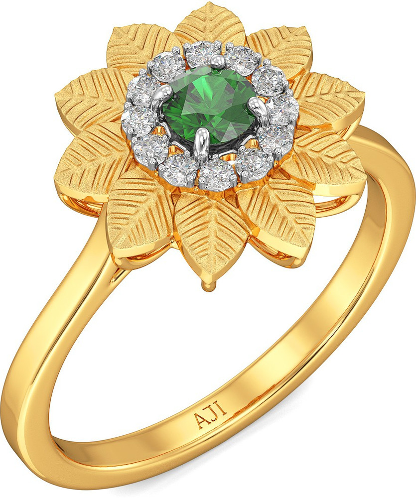 LORDS JEWELS Compassionate Treo Diamond Ring 14kt Diamond Yellow Gold ring  Price in India - Buy LORDS JEWELS Compassionate Treo Diamond Ring 14kt  Diamond Yellow Gold ring online at Flipkart.com