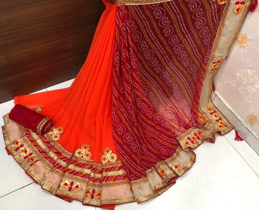 Chunri hotsell saree flipkart