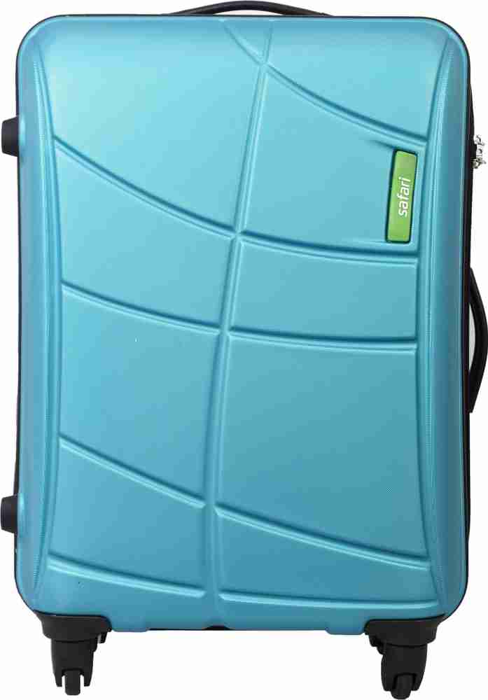 SAFARI Vivid Plus Hard Trolley 55 cm Electric Teal Cabin Suitcase 4 Wheels 21 inch Electric Teal Price in India Flipkart