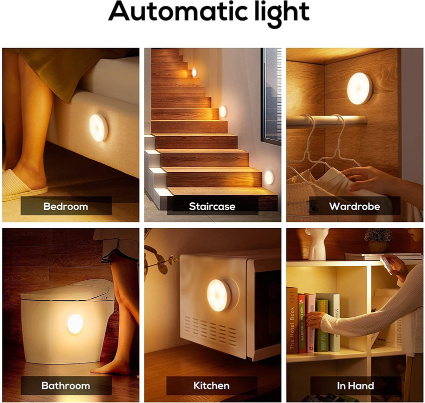Automatic light for home outlet
