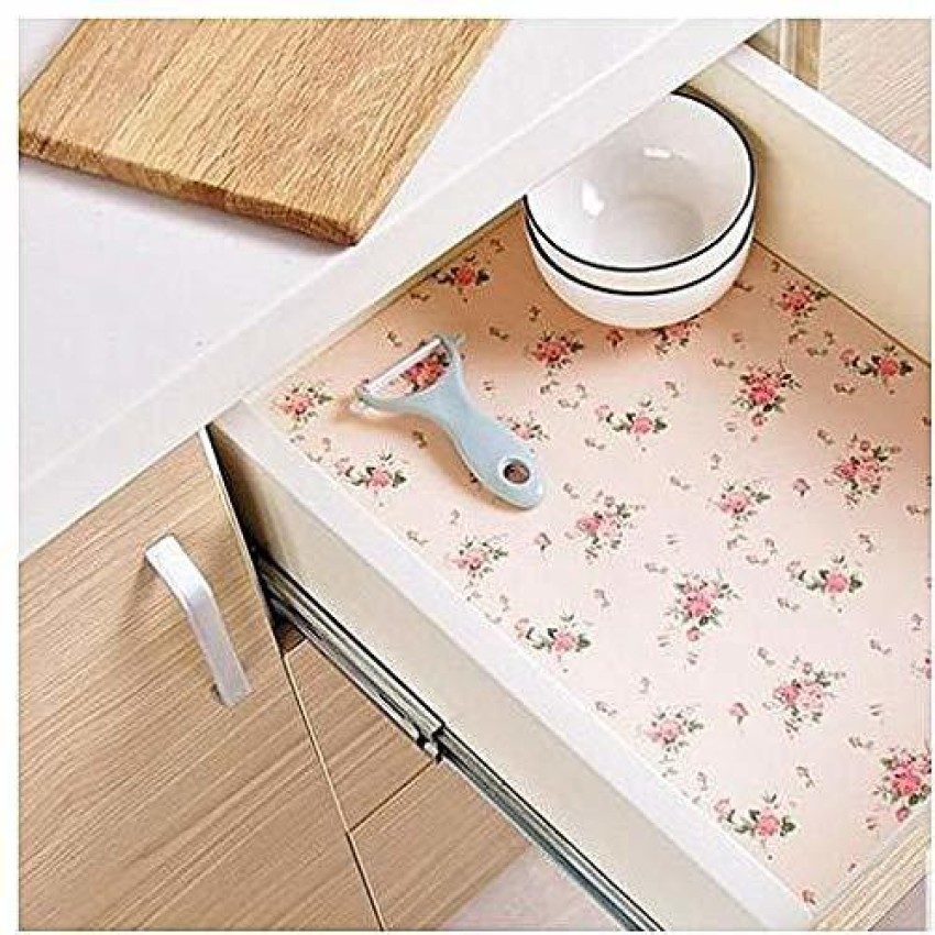 Kitchen Shelf Mats Roll Sheets for Cupboard Shelves Wardrobe Mats  Antibacterial Cabinet Plastic Foam Household Wardrobe