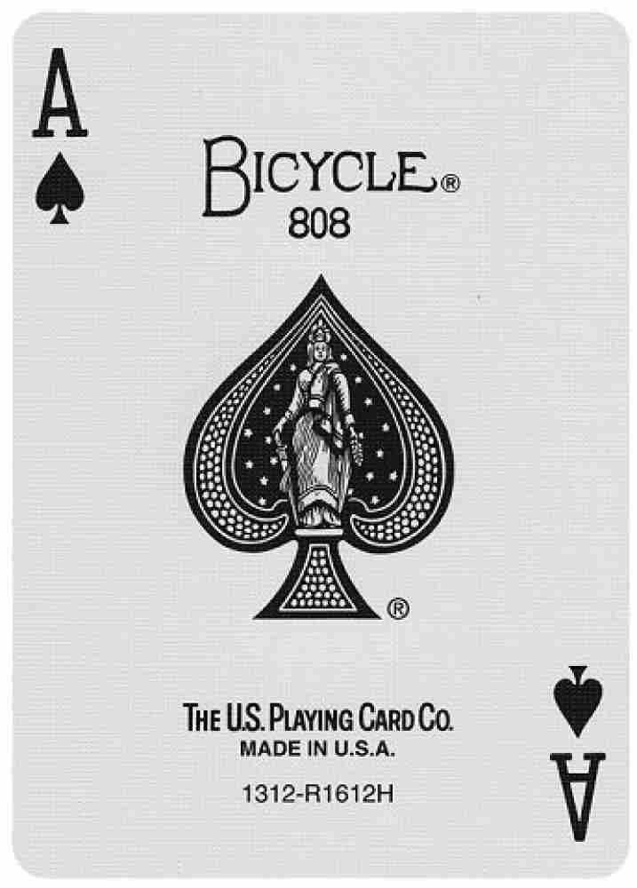  2 Decks Bicycle Rider Back 808 Standard Poker Playing Cards Red  & Blue : Toys & Games