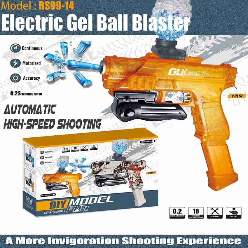 Gel blaster Srcooat UZI with laser, Pistola de bolas de gel con 20000 bolas