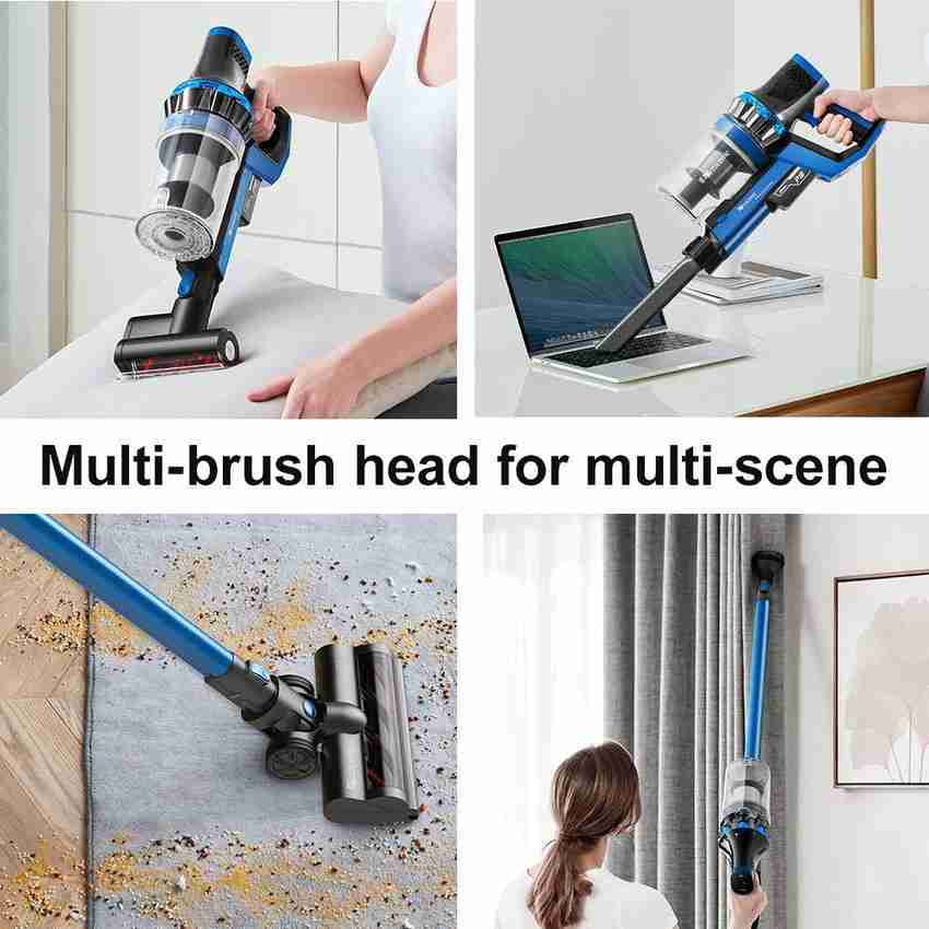 Proscenic P10 Cordless Vacuum Cleaner 22000Pa Powerful LED Touch
