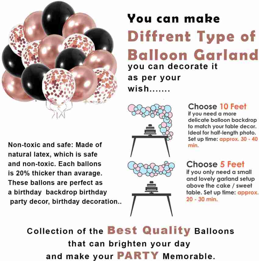 Balloon Arch Kit Balloon Decoration Strip Kit for Garland, 50 Feet Balloon Tape Strip, 300 Dot Glue Point Stickers, Suitable for Party Wedding