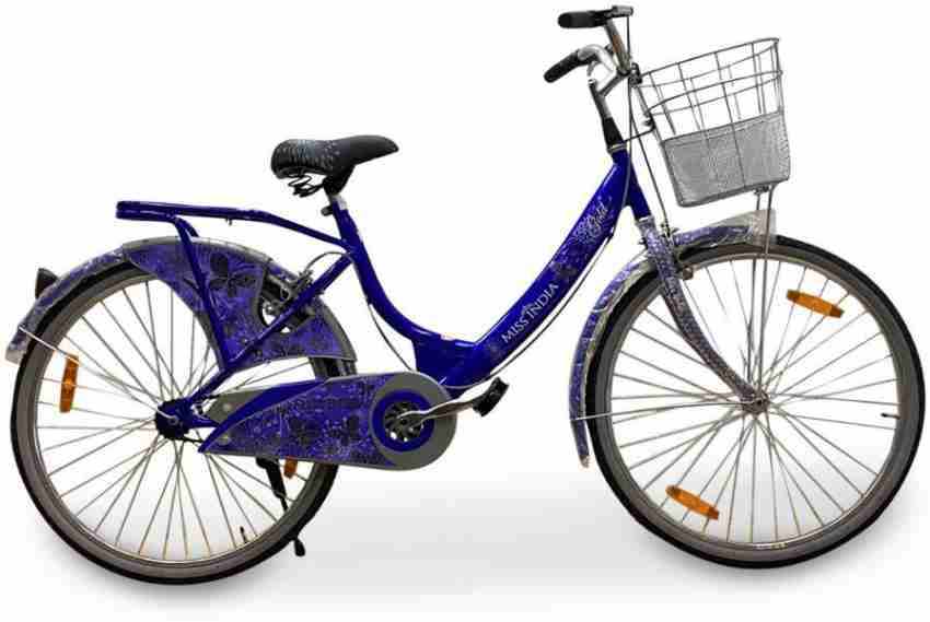 miss india cycle blue colour