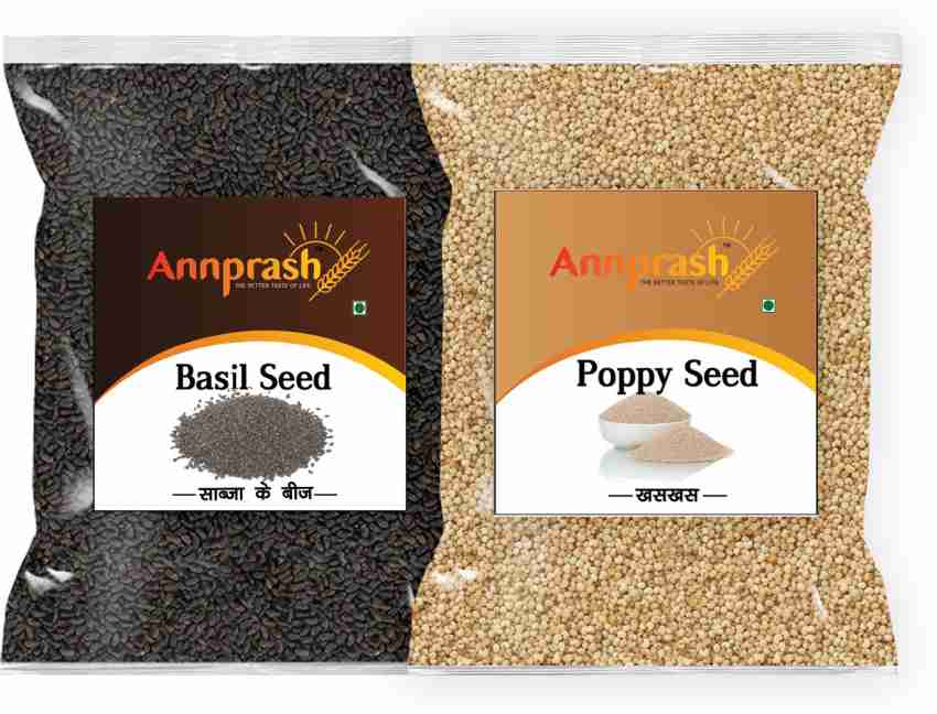 Annprash Seed Basil Seeds Poppy Seeds Price in India Buy