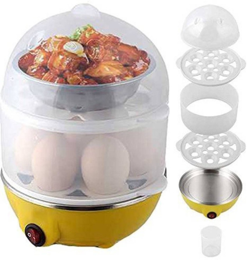 Iagreea Quick Egg Boiler Double Layer Egg Steamer 10 egg - Temu