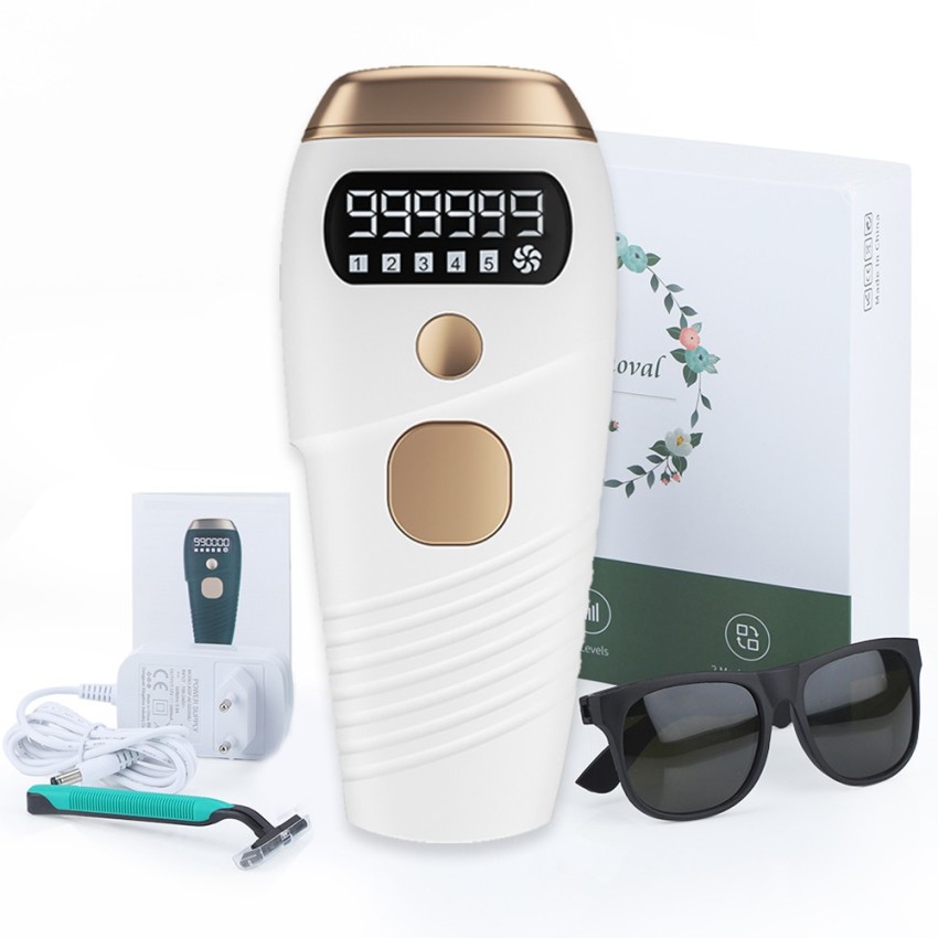 ClothyDeal IPL Ultra Laser Hair Removal Equipment 999999 Flashes Painless  Permanent Laser Hair Removal for ArmpitsLegsArmsFaceBikini Line Remover  Use in Home Travel Device Corded Epilator Price in India  Buy ClothyDeal  IPL