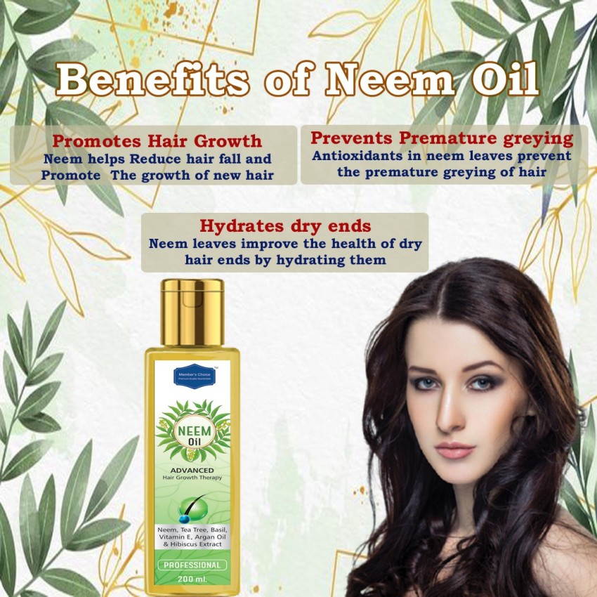 Member s Choice Essentials Neem Oil with Tea Tree Basil Vitamin