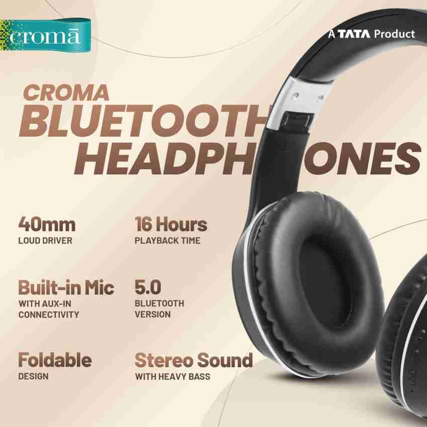 Croma headphones with online mic