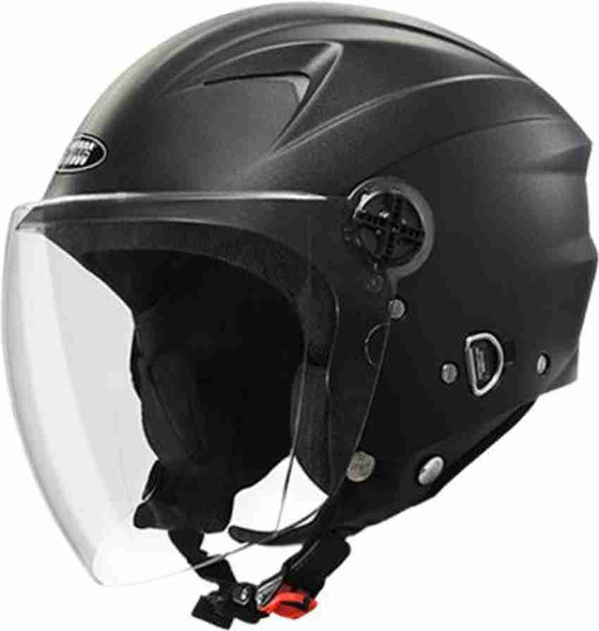 Studds open discount face helmet visor