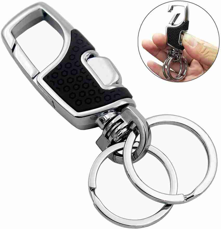 Double ring keychain sale