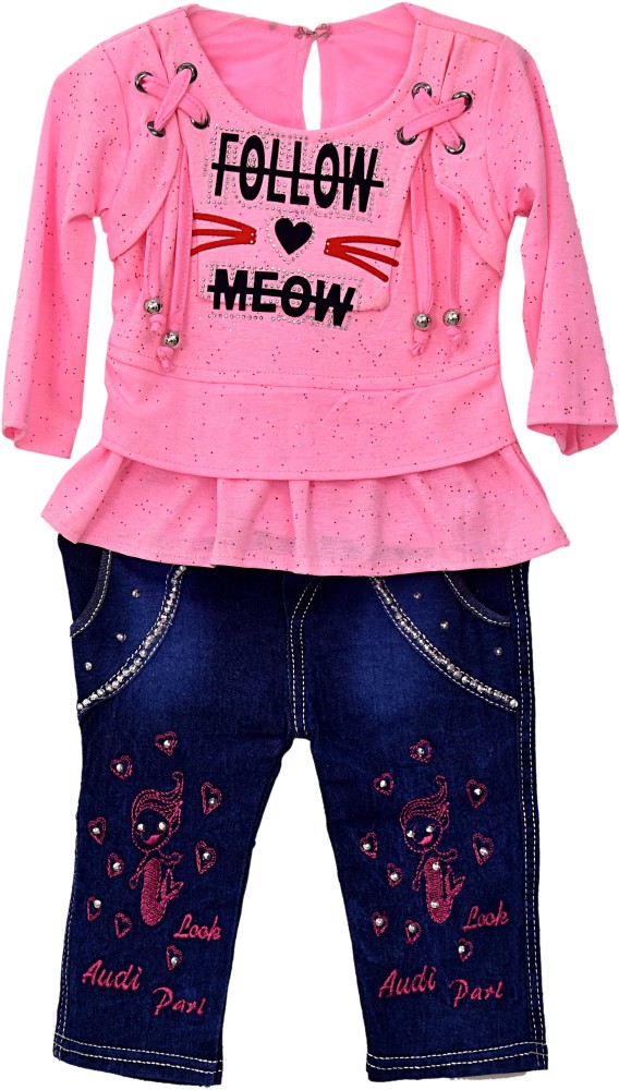 Party wear top for best sale baby girl