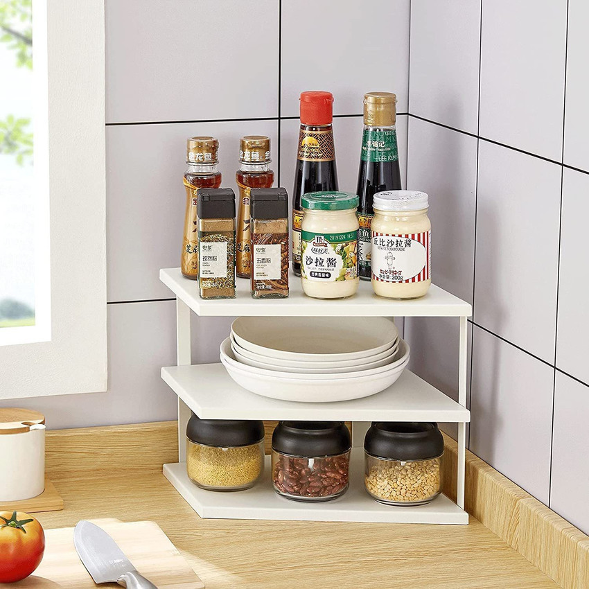 AppEasy Plate Kitchen Rack Iron Metal Corner Stand for Kitchen Plates Dishes Cabinet Pantry Organizer Price in India Buy AppEasy Plate Kitchen Rack Iron Metal Corner Stand for Kitchen Plates