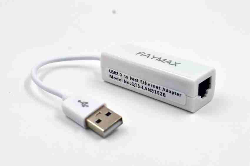 White Raymax USB 2.0 To LAN Adapter at Rs 290/piece in New Delhi