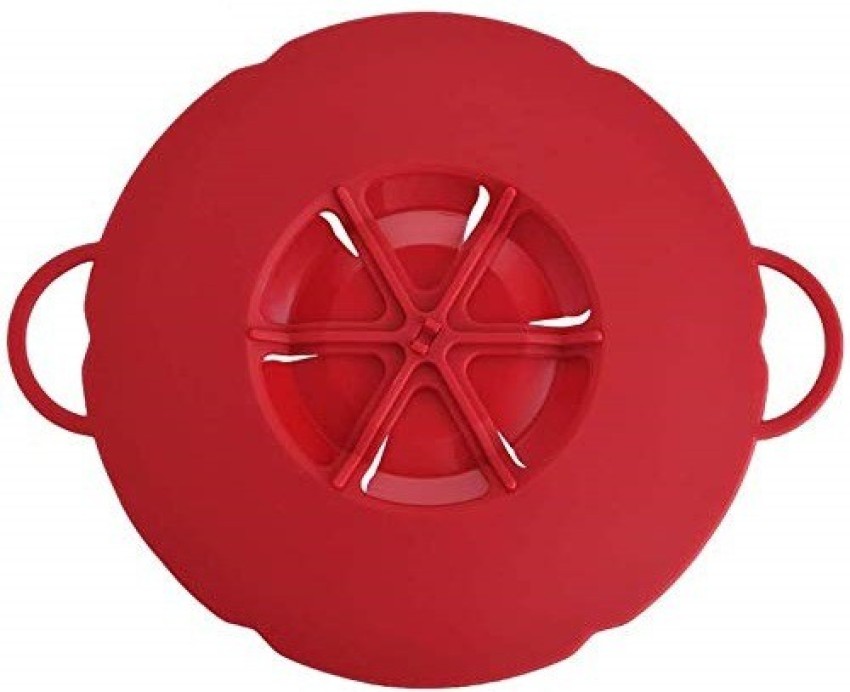 Silicone Lid Spill Stopper Cover - A Perfect Solution To Prevent Food