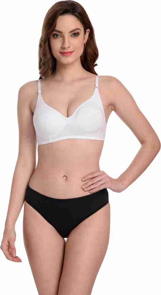 Buy Selfcare Set Of 2 Padded Bra Panty Set (Size-34) Online at Low Prices  in India 