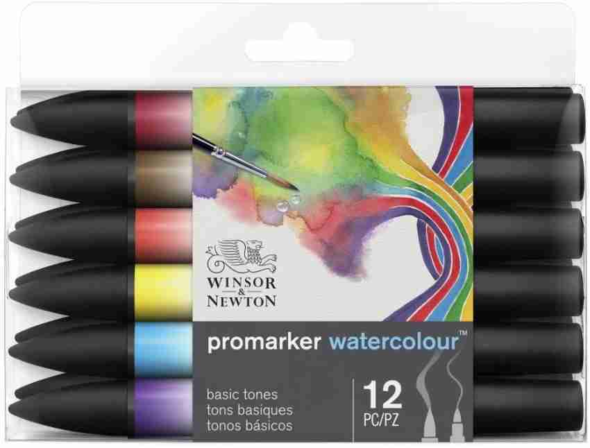 Winsor & Newton ProMarker Twin-Tip Marker - Student Designer Set