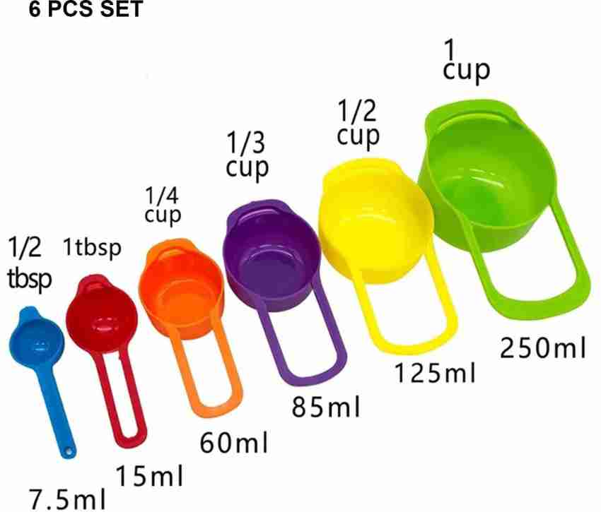 10Pcs/Set Measuring Spoon Set Plastic Multipurpose Measuring