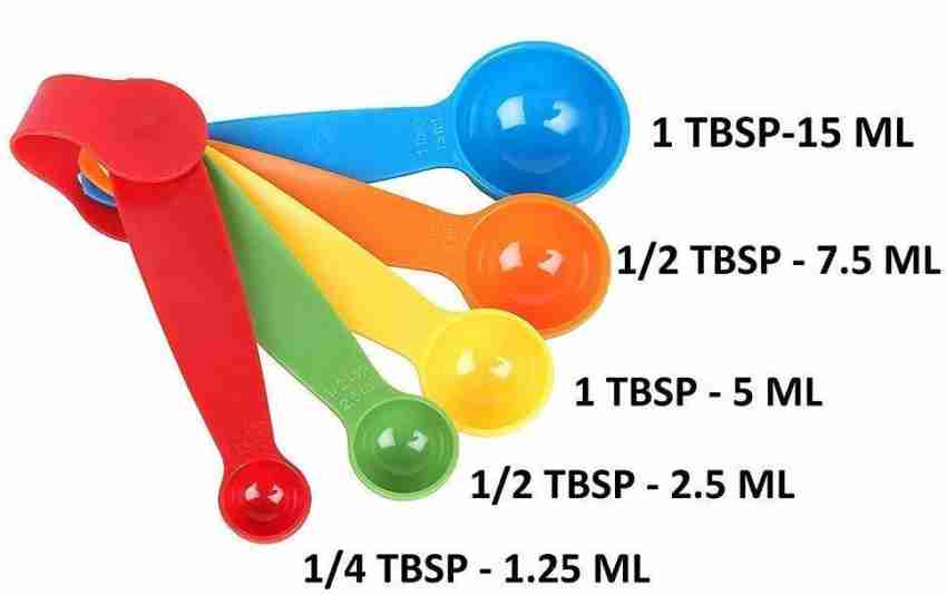 Misurino graduato in plastica 60 ml 12 tsp 4 tbsp