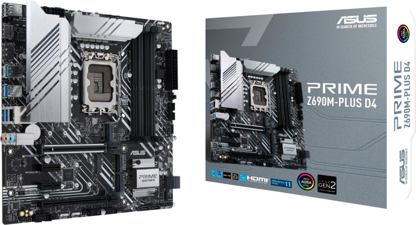 ASUS Prime Z690M-Plus Motherboard - ASUS : Flipkart.com