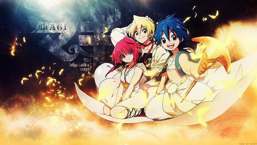 Download Magi Anime Aladdin And Alibaba Saluja Picture  Wallpaperscom