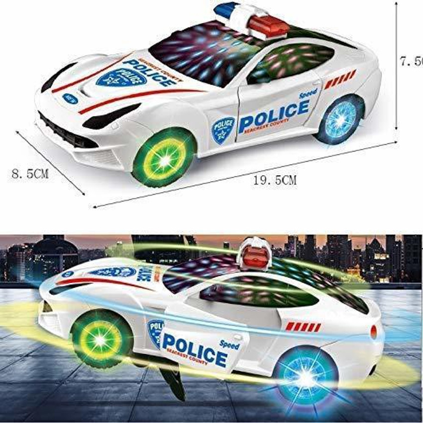 Battery operated police clearance lights