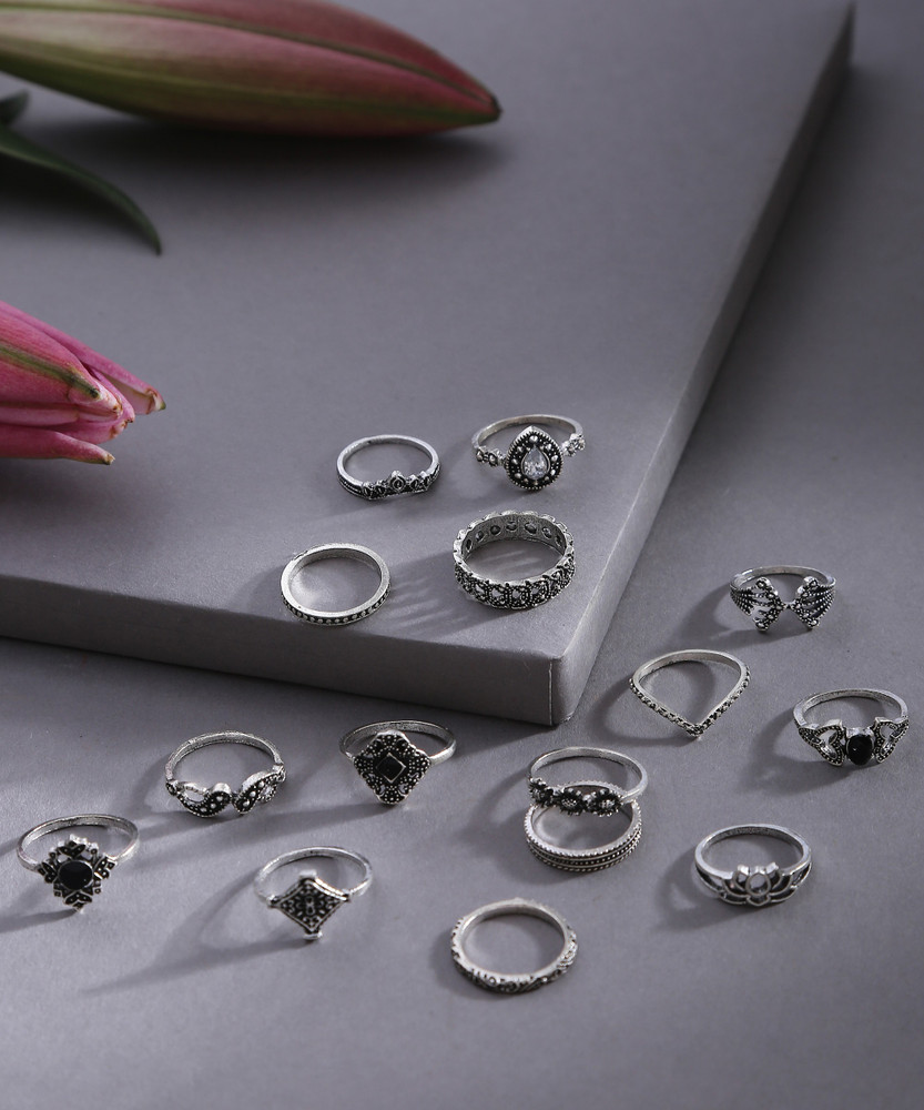 Oxidised top rings online