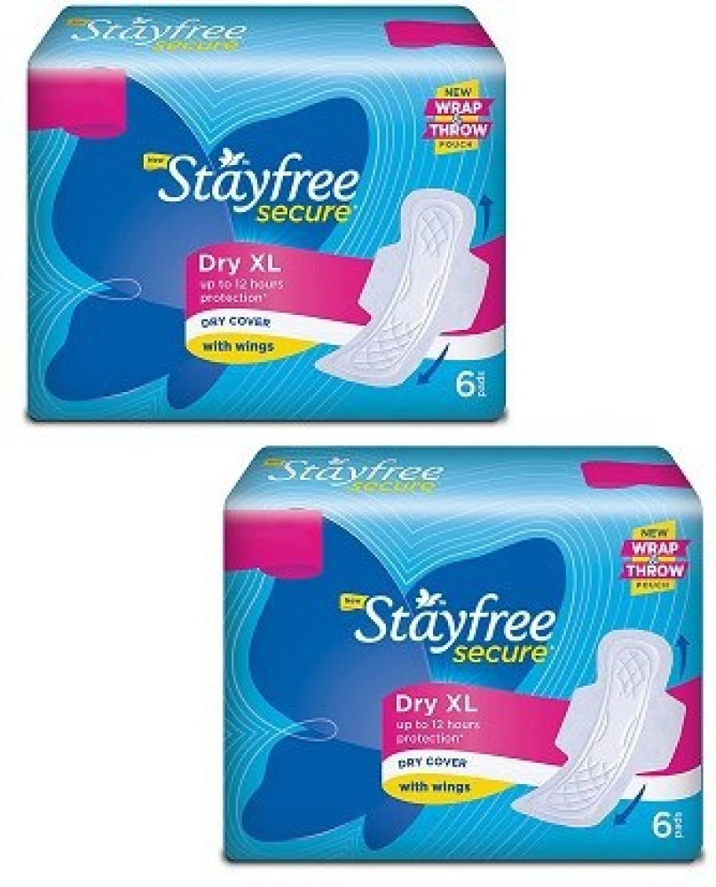 INDEPENDENT WOMEN Sanitary Napkin - Ultra Thin & Soft, Rash Free, 6 pcs