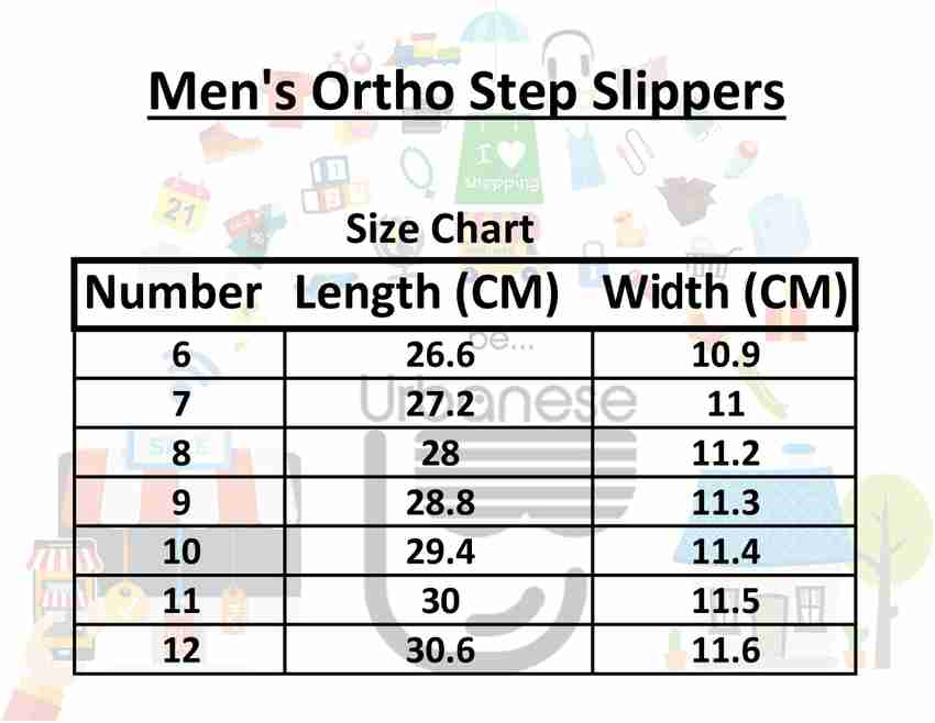 Urbanese Men Men s Extra Soft Ortho Lightweight Comfort Slippers for Daily Use Slippers Buy Urbanese Men Men s Extra Soft Ortho Lightweight Comfort Slippers for Daily Use Slippers Online at Best Price