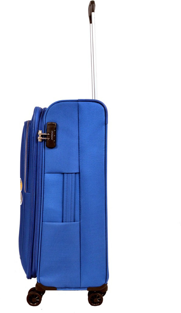 VIP SMALL CABIN SIZE 8 WHEELS EXP TROLLEY BAG WITH ANTI THEFT