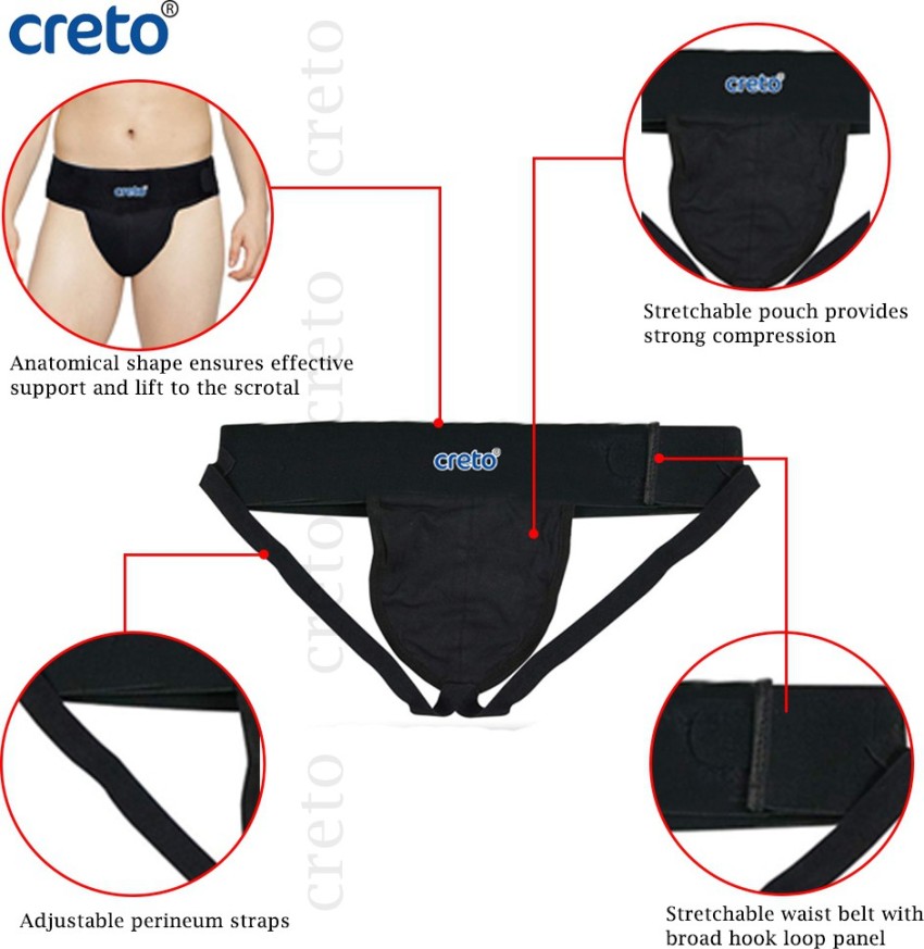 Buy CRETO Scrotal Support,for varicocele and hydrocele lift to the  scrotum,Skin friendly Back / Lumbar Support Online at Best Prices in India  - Fitness, Running