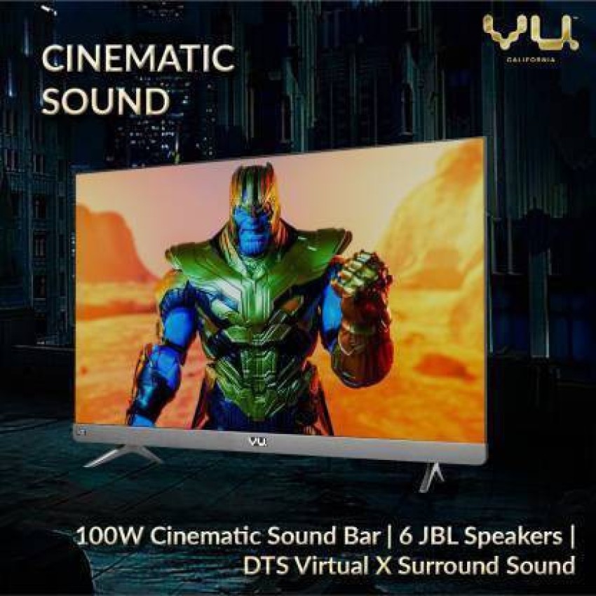 Vu tv hot sale with soundbar